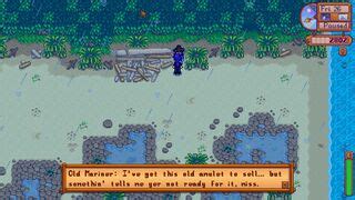 old mariner stardew valley|stardew valley old man statue.